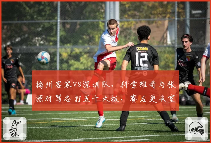 梅州客家vs深圳队，科索维奇与张源对骂各打五十大板，赛后更衣室冲突升级