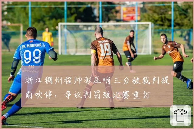 浙江稠州程帅澎压哨三分被裁判提前吹停，争议判罚致比赛重打